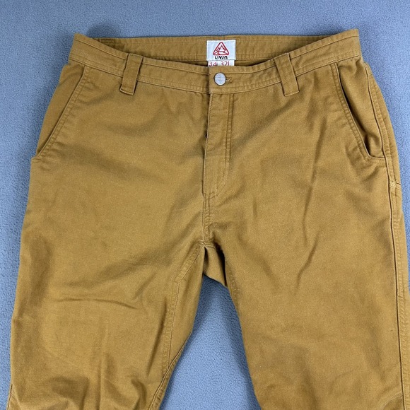 Livsn Pants Mens 34x32 Canvas Workwear Utility Outdoor Durable Straight Leg - Picture 3 of 9